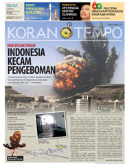 Cover Koran Tempo - Edisi 2015-04-21
