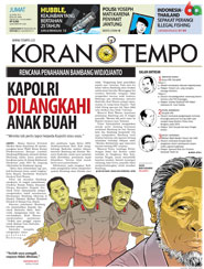 Cover Koran Tempo - Edisi 2015-04-24