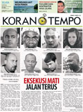Cover Koran Tempo - Edisi 2015-04-28