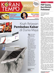 Cover Koran Tempo - Edisi 2015-05-10