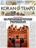 Cover Koran Tempo - Edisi 2015-05-28
