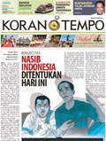 Cover Koran Tempo - Edisi 2015-05-30