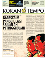 Cover Koran Tempo - Edisi 2015-06-01
