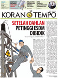 Cover Koran Tempo - Edisi 2015-06-08