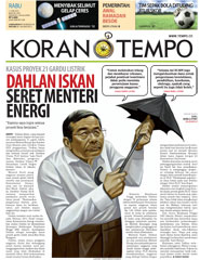 Cover Koran Tempo - Edisi 2015-06-17
