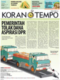 Cover Koran Tempo - Edisi 2015-06-25