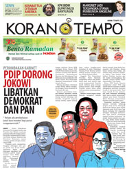Cover Koran Tempo - Edisi 2015-06-29