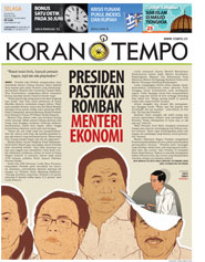 Cover Koran Tempo - Edisi 2015-06-30