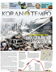 Cover Koran Tempo - Edisi 2015-07-01
