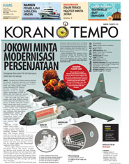 Cover Koran Tempo - Edisi 2015-07-02