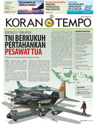 Cover Koran Tempo - Edisi 2015-07-03