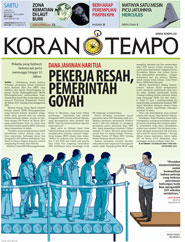 Cover Koran Tempo - Edisi 2015-07-04