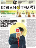 Cover Koran Tempo - Edisi 2015-07-06