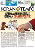 Cover Koran Tempo - Edisi 2015-07-09