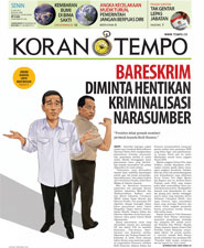 Cover Koran Tempo - Edisi 2015-07-27
