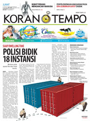 Cover Koran Tempo - Edisi 2015-07-31
