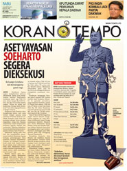 Cover Koran Tempo - Edisi 2015-08-12