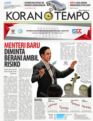 Cover Koran Tempo - Edisi 2015-08-14