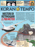 Cover Koran Tempo - Edisi 2015-08-19