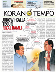 Cover Koran Tempo - Edisi 2015-08-20
