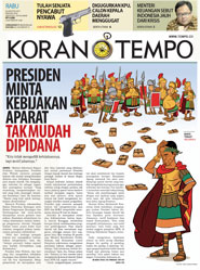 Cover Koran Tempo - Edisi 2015-08-26