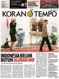 Cover Koran Tempo - Edisi 2015-09-02