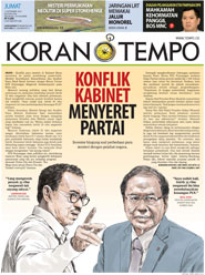 Cover Koran Tempo - Edisi 2015-09-11