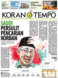 Cover Koran Tempo - Edisi 2015-09-28