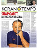 Cover Koran Tempo - Edisi 2015-10-16