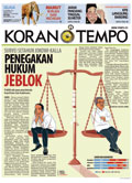 Cover Koran Tempo - Edisi 2015-10-20