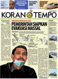 Cover Koran Tempo - Edisi 2015-10-23