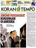 Cover Koran Tempo - Edisi 2015-10-27