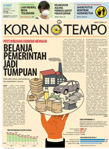 Cover Koran Tempo - Edisi 2015-11-06