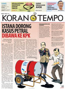 Cover Koran Tempo - Edisi 2015-11-12
