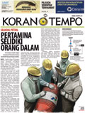 Cover Koran Tempo - Edisi 2015-11-13