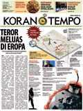 Cover Koran Tempo - Edisi 2015-11-16