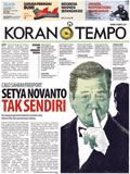Cover Koran Tempo - Edisi 2015-11-17