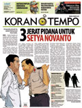 Cover Koran Tempo - Edisi 2015-11-20