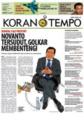 Cover Koran Tempo - Edisi 2015-11-27