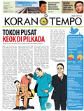 Cover Koran Tempo - Edisi 2015-12-10