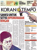 Cover Koran Tempo - Edisi 2015-12-14