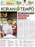 Cover Koran Tempo - Edisi 2015-12-15