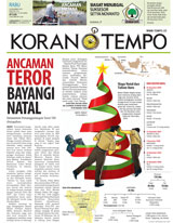 Cover Koran Tempo - Edisi 2015-12-23