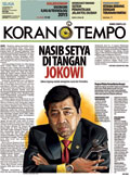 Cover Koran Tempo - Edisi 2015-12-29