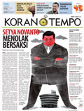 Cover Koran Tempo - Edisi 2016-01-13