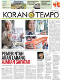 Cover Koran Tempo - Edisi 2016-01-14