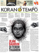 Cover Koran Tempo - Edisi 2016-01-20