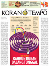 Cover Koran Tempo - Edisi 2016-01-21