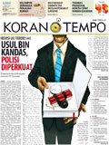 Cover Koran Tempo - Edisi 2016-01-22