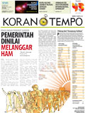 Cover Koran Tempo - Edisi 2016-01-25